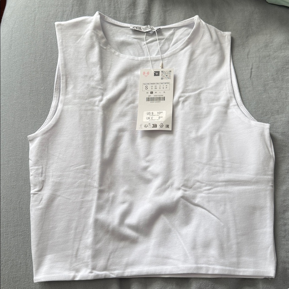 Zara Classic White Tee